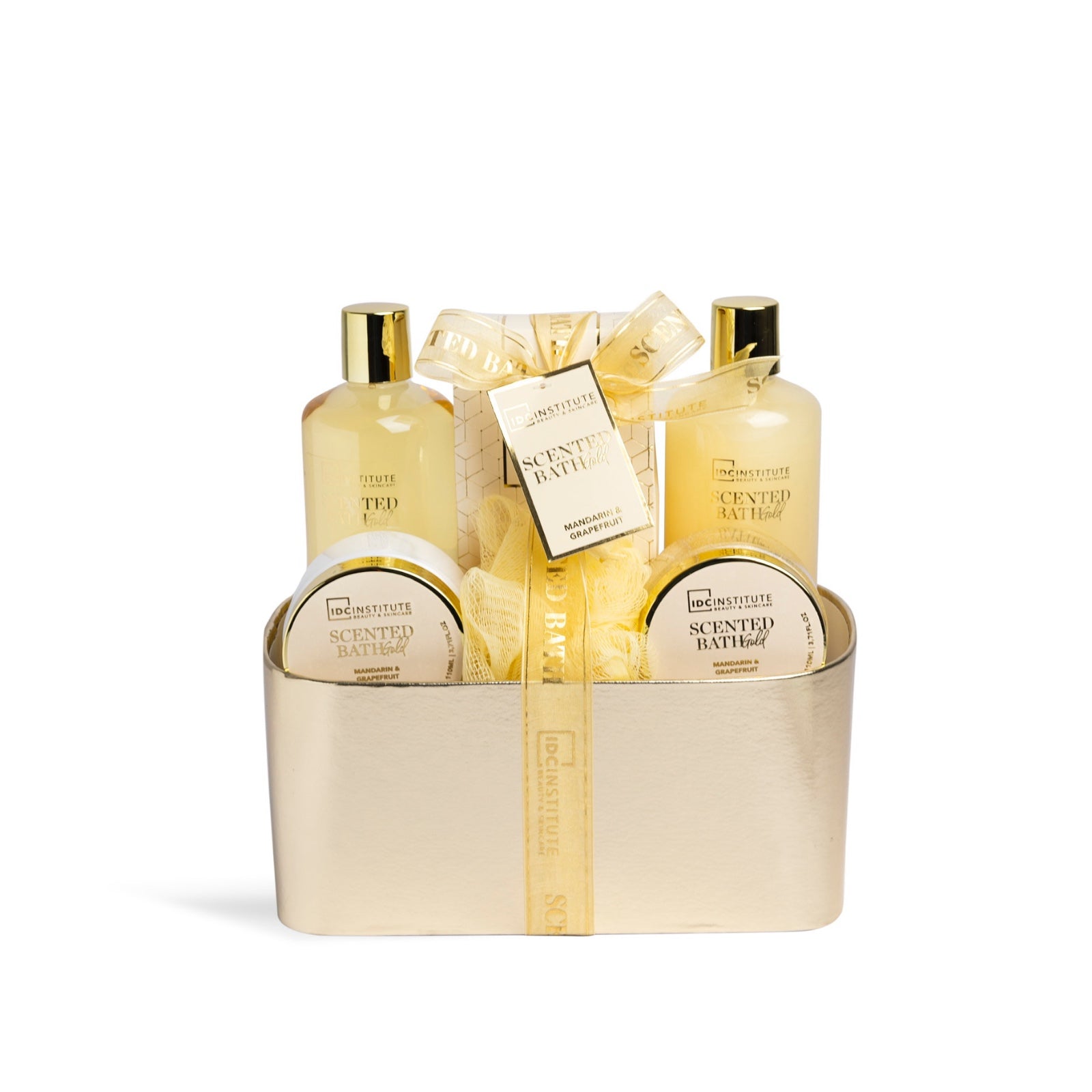 IDC SET da bagno Mandarino e Pompelmo "SCENDENT BATH GOLD"